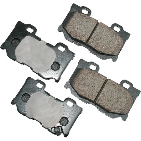 Excellent Appliances Proact Ultra-Premium Rear Brake Pads for 2008-2016 Infiniti - Set of 4 EX3601218